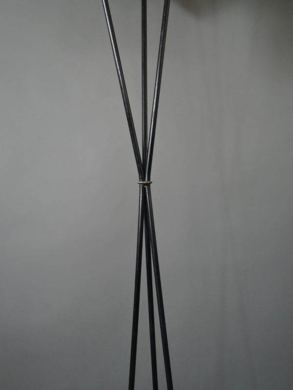 Fine French 1950s Three-Stem Floor Lamp by Maison Lunel - Image 8