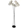 Fine French 1950s Three-Stem Floor Lamp by Maison Lunel