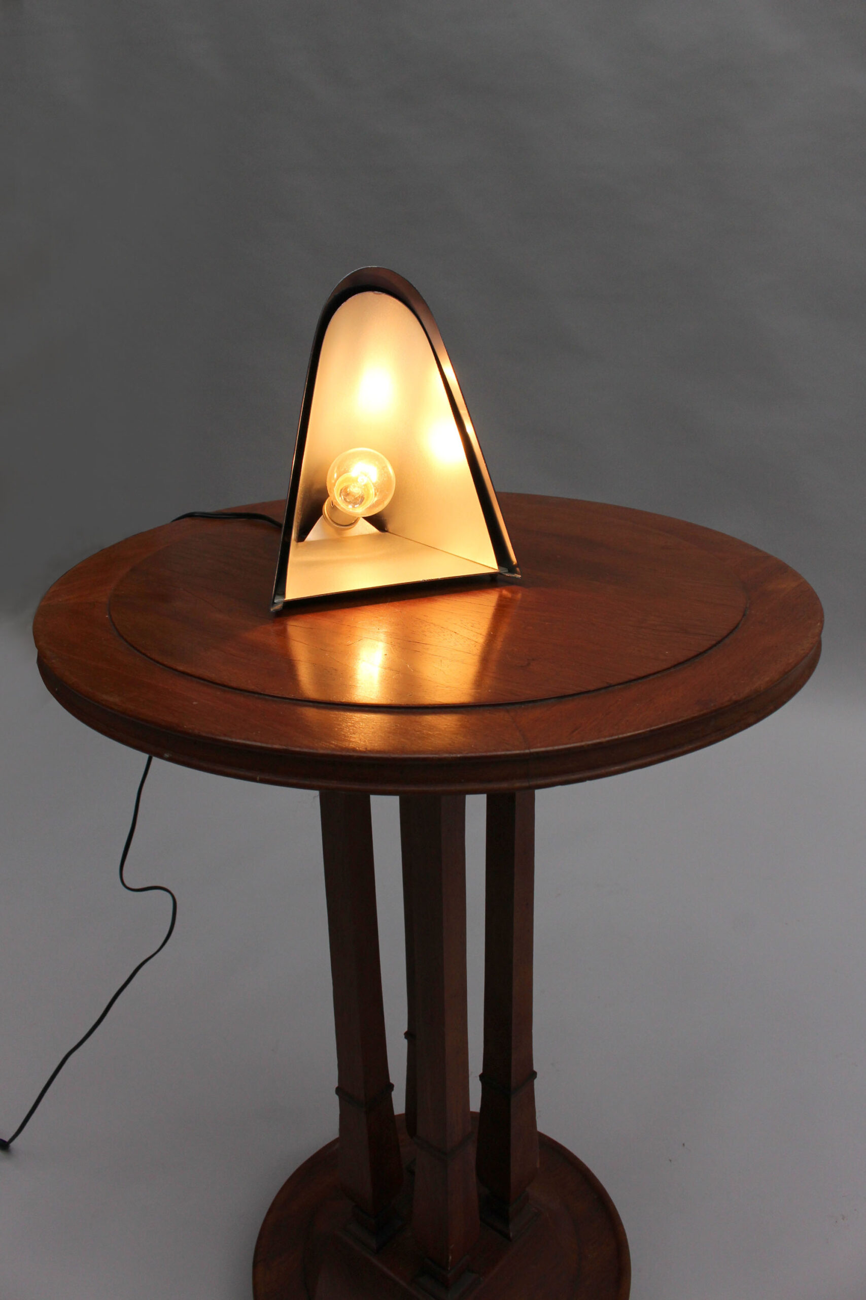 Small Fine French 1960s Table Lamp by Perzel - Image 2