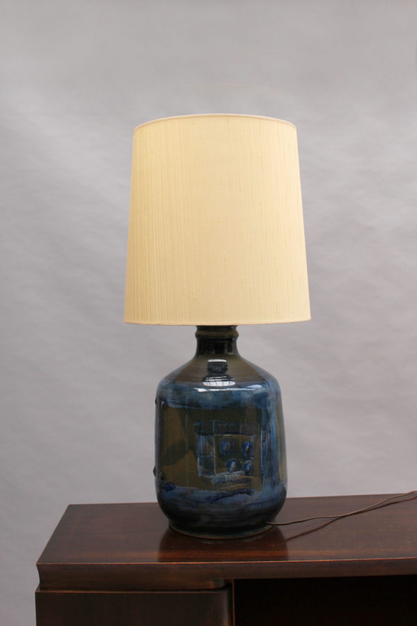 Danish 1960s Ceramic Table Lamp by Hanne - Image 2