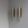 Pair of Rare French Art Deco Glass Cylinders Sconces by Jean Perzel