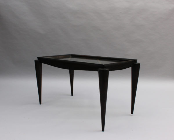 Fine French Art Deco Lacquered Coffee Table by Maxime Old - Image 7