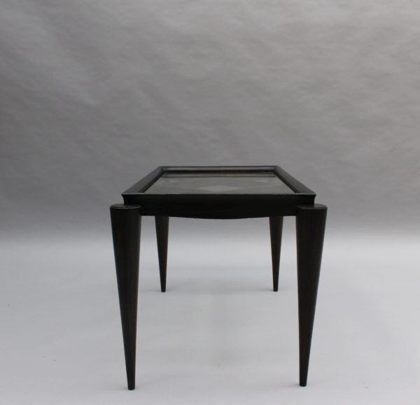 Fine French Art Deco Lacquered Coffee Table by Maxime Old - Image 8