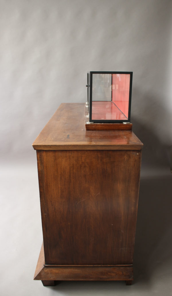 Rare Fine French Art Deco Walnut Sideboard by Jean-Charles Moreux - Image 7