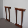 A Fine French Art Deco Mahogany Console and Marble Top