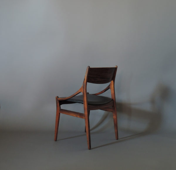 Set of Four 1960s Danish Chairs by Vestervig Erikson - Image 9