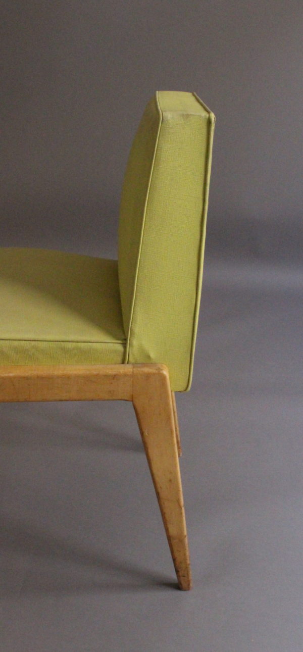 Set of 4 French 1950's Sycamore Chairs by Verot et Clement - Image 10