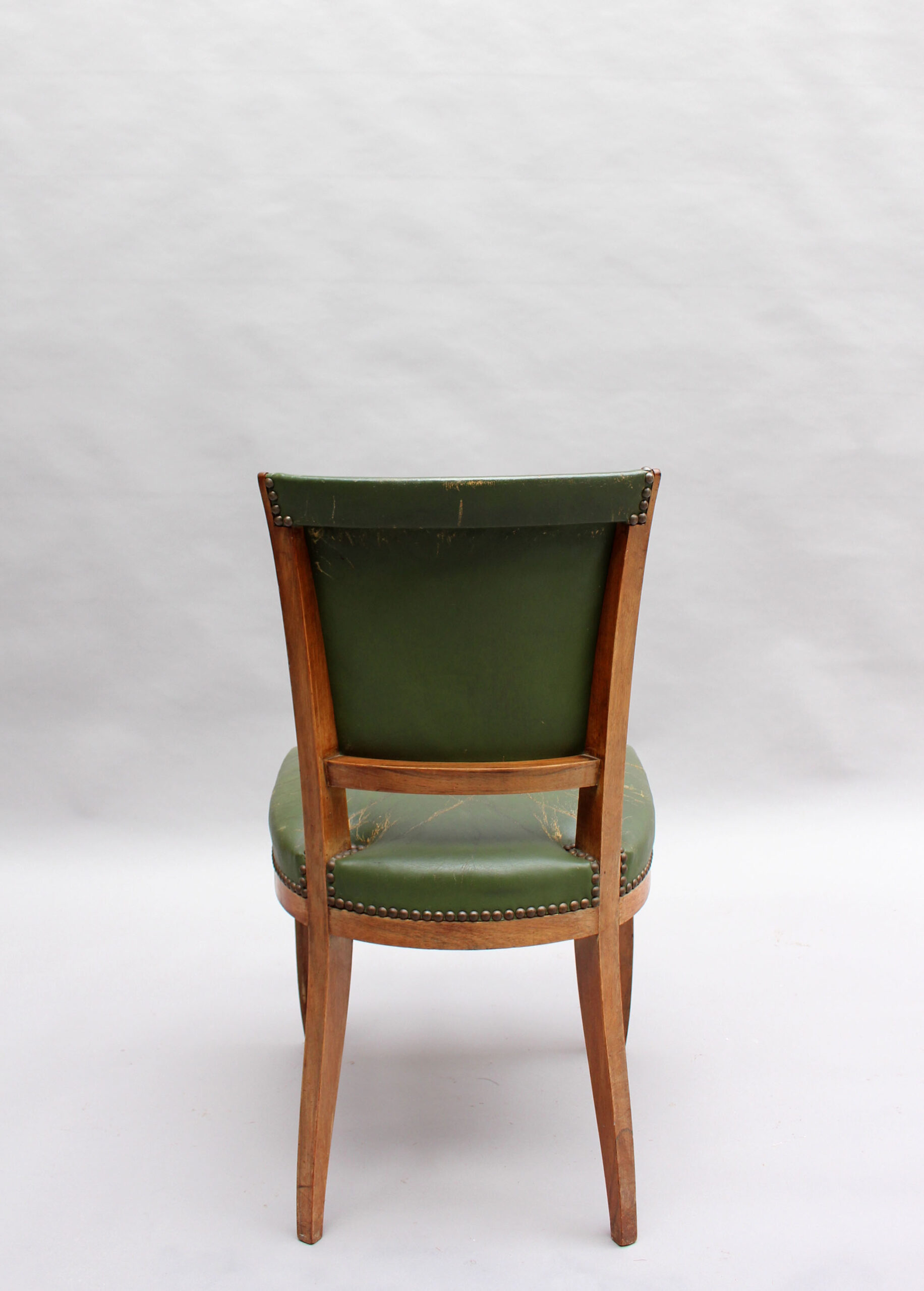 Set of 4 Fine French Art Deco Rosewood Chairs (4 matching arm chairs available) - Image 9