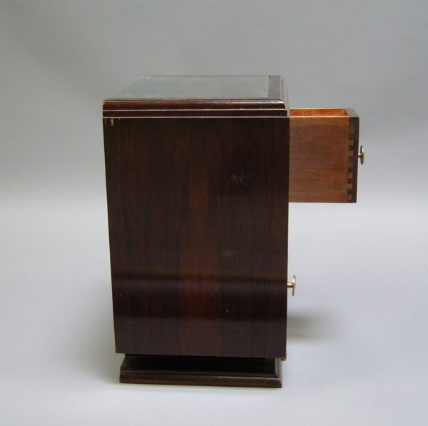 Pair of French Art Deco Side Tables or Night Stands - Image 7