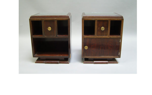 Pair of French Art Deco Side Tables or Night Stands - Image 14