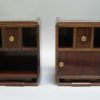 Pair of French Art Deco Side Tables or Night Stands