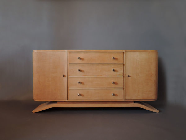 Fine French Art Deco Sycamore Commode - Image 2