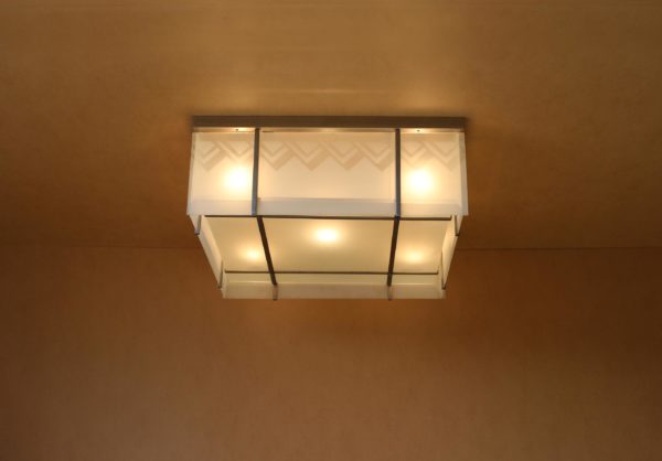 A Fine French Modernist Flush Mount Attributed to Perzel - Image 11