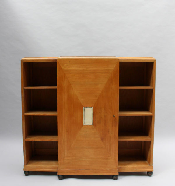 Fine French Art Deco Cabinet / Bar / Bookcase - Image 2