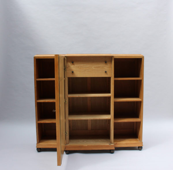 Fine French Art Deco Cabinet / Bar / Bookcase - Image 8