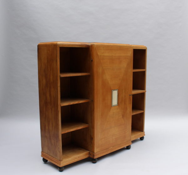 Fine French Art Deco Cabinet / Bar / Bookcase - Image 3