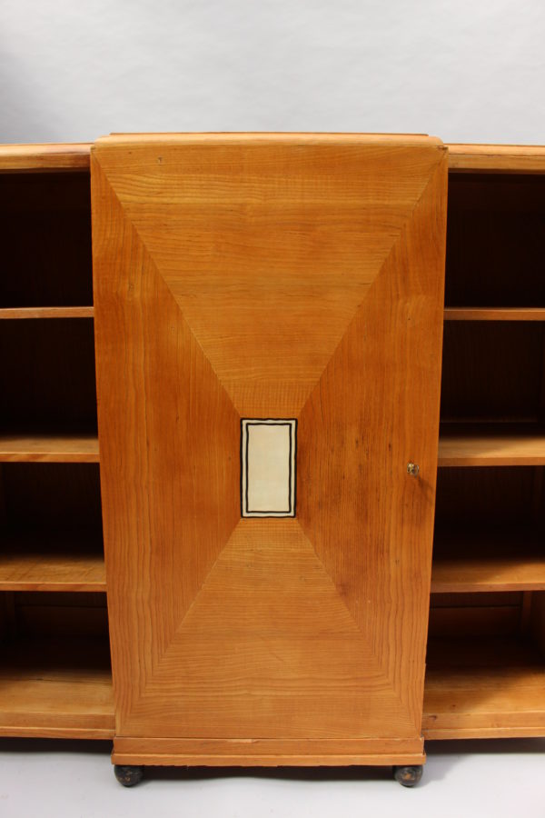 Fine French Art Deco Cabinet / Bar / Bookcase - Image 6