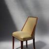 Set of 10 Mahogany Dining Chairs by Albert Guenot
