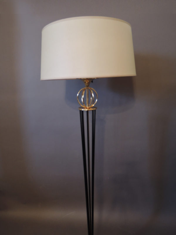 Pair of French Midcentury Floor Lamp by Arlus - Image 4