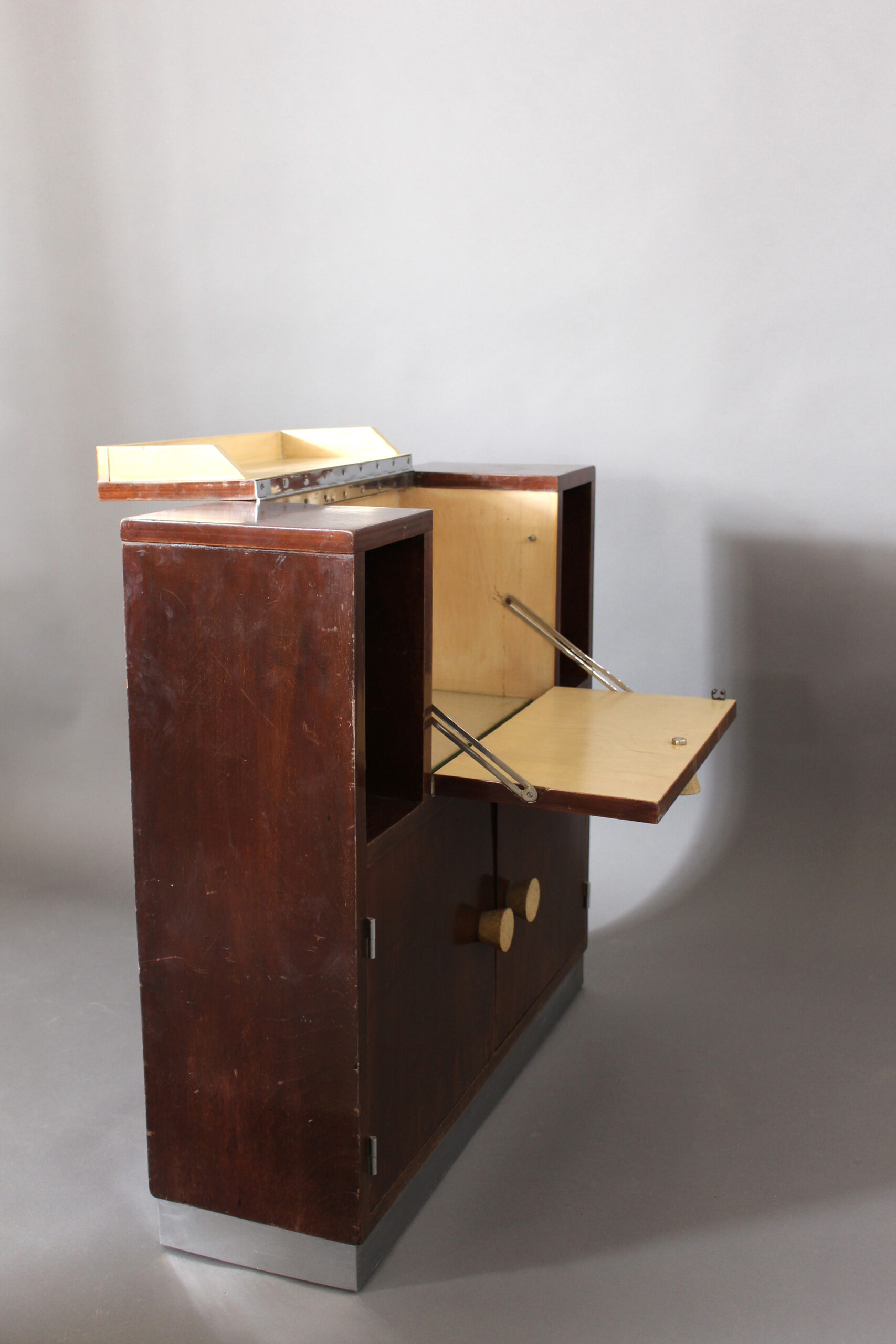 Fine French Art Deco Small Bar - Image 8