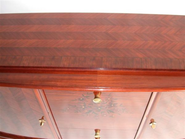 A Fine French Art Deco Marquetry Sideboard - Image 5