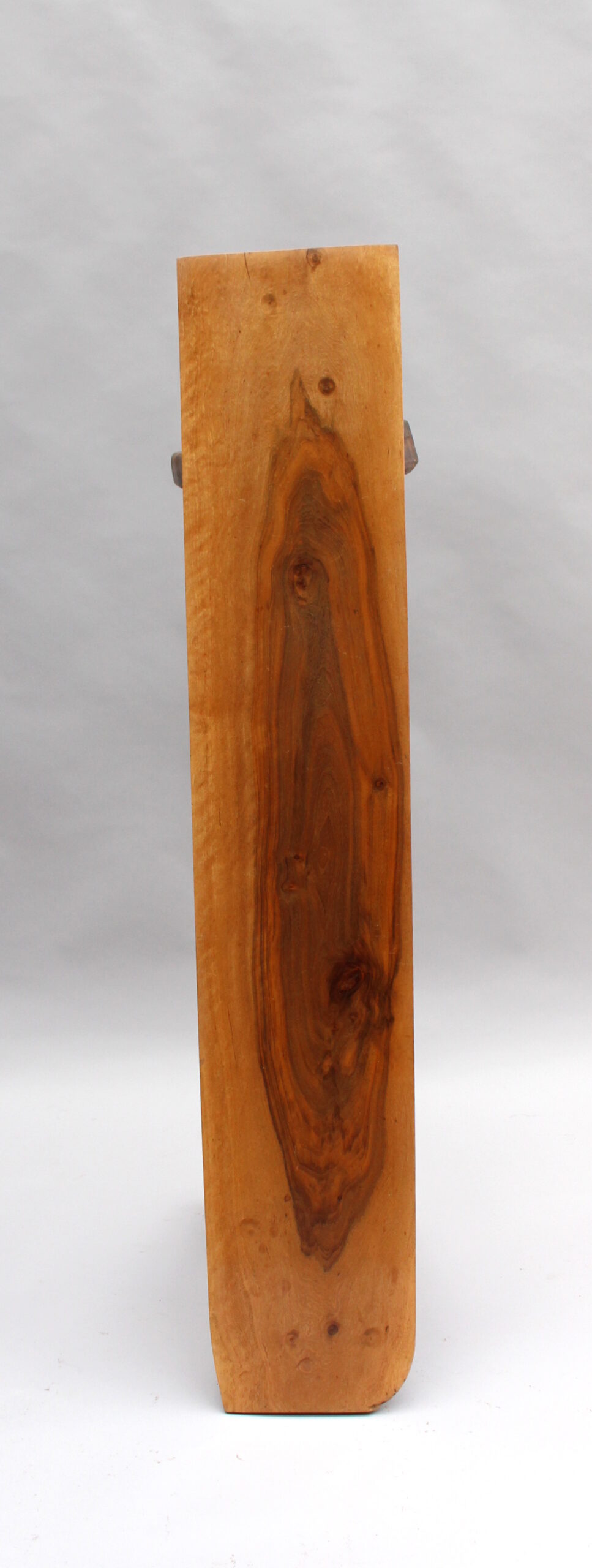 Pair of French Midcentury Walnut Benches - Image 10