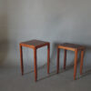 Two Fine French Art Deco Mahogany and Rosewood Side Tables by Jules Leleu - Image 6