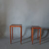 Two Fine French Art Deco Mahogany and Rosewood Side Tables by Jules Leleu - Image 5