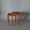Two Fine French Art Deco Mahogany and Rosewood Side Tables by Jules Leleu - Image 3