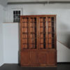 Large French Neoclassical Oak School Bookcase