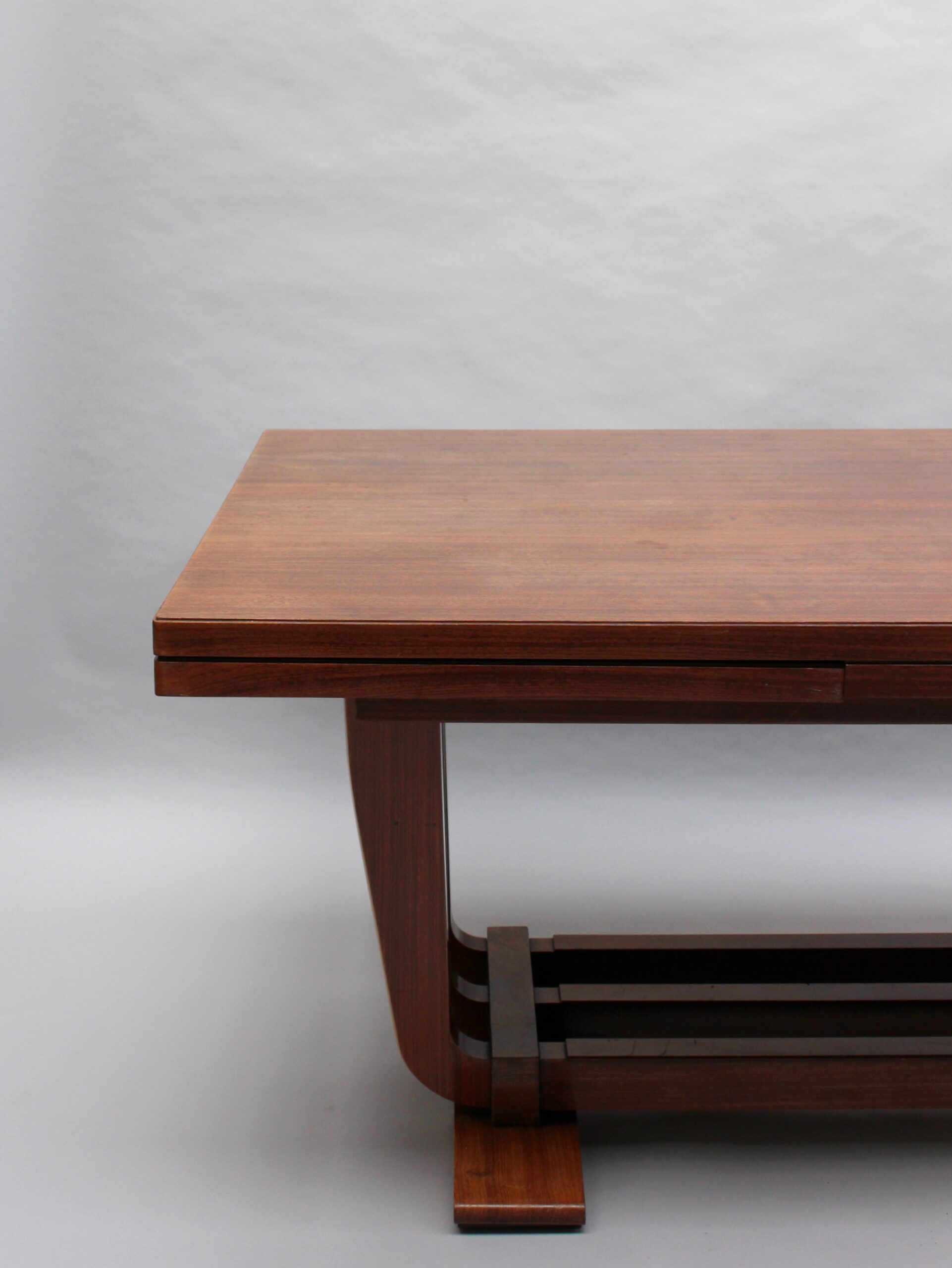 A Fine French Art Deco Rosewood Dining Table by Maxime Old - Image 10