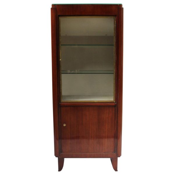 A Fine French Art Deco Rosewood Vitrine by Maxime Old