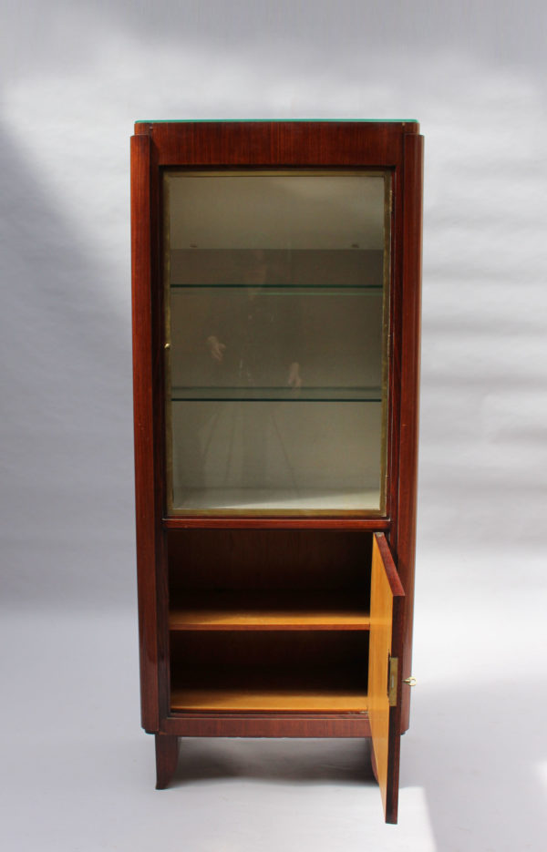 A Fine French Art Deco Rosewood Vitrine by Maxime Old - Image 6