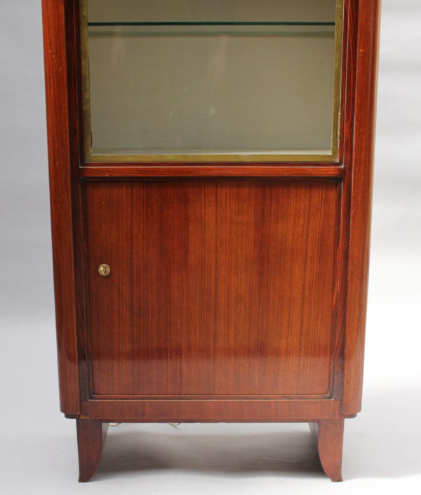 A Fine French Art Deco Rosewood Vitrine by Maxime Old - Image 5