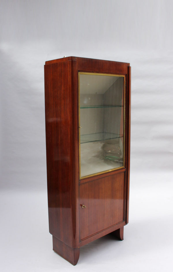 A Fine French Art Deco Rosewood Vitrine by Maxime Old - Image 2