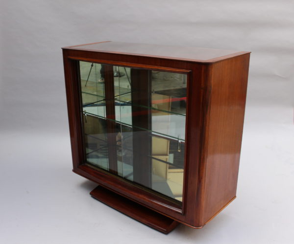 A Fine French Art Deco Rosewood Vitrine by Maxime Old - Image 14