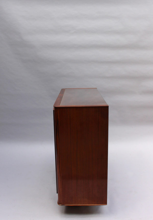 A Fine French Art Deco Rosewood Vitrine / Bar by Maxime Old - Image 7