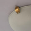 A Pair of Fine French Art Deco Flush Mount / Wall Sconce by Jean Perzel