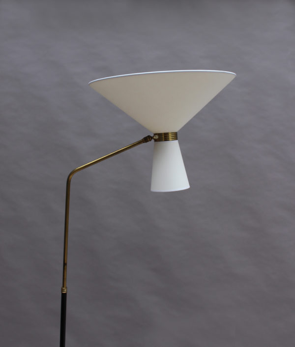 Fine French 1950s Adjustable Floor Lamp by Lunel - Image 8