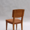 Set of 6 Fine French 1950s Oak Chairs