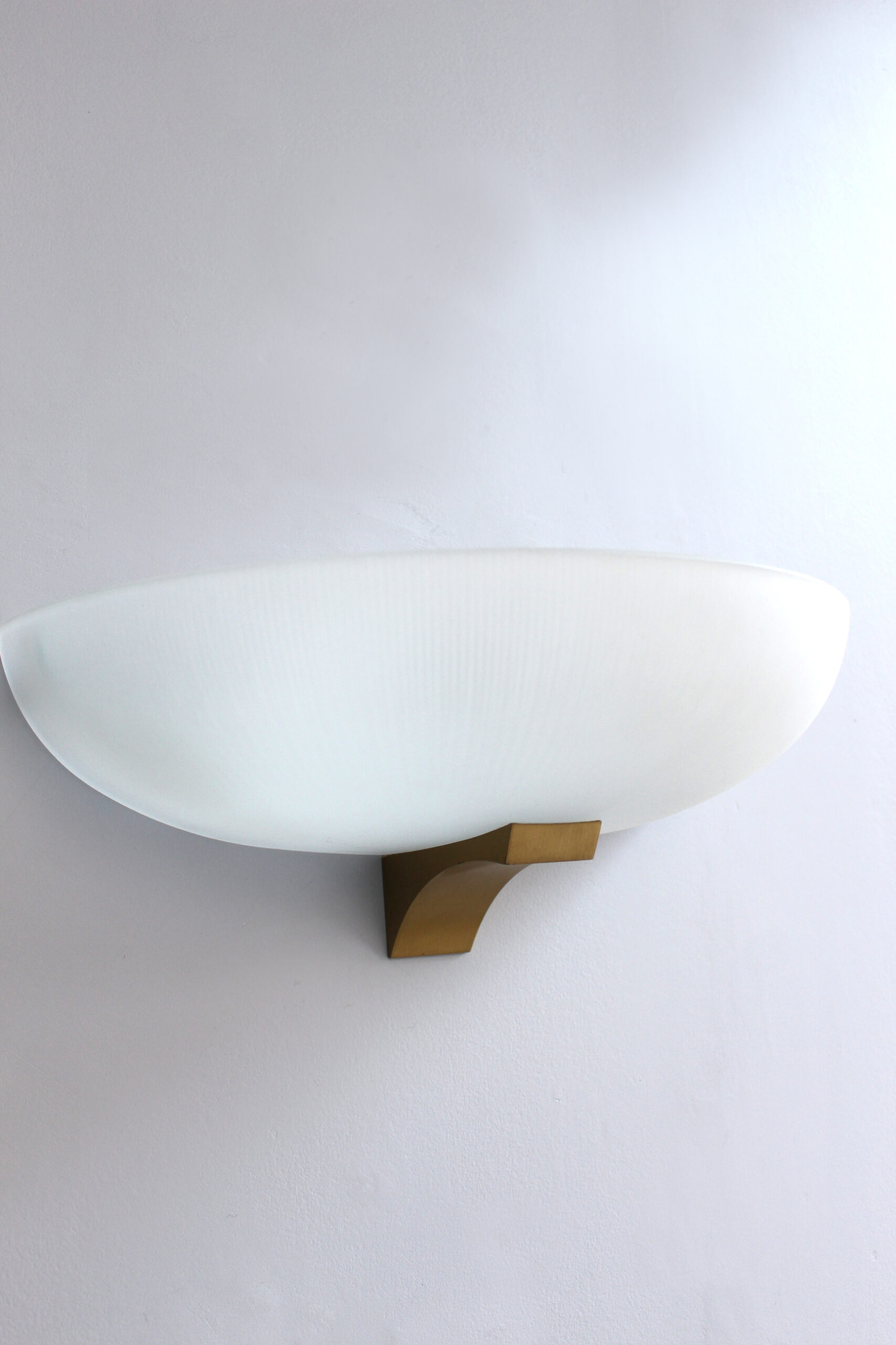 Pair of Fine French Art Deco Glass and Bronze Sconces by Jean Perzel - Image 9