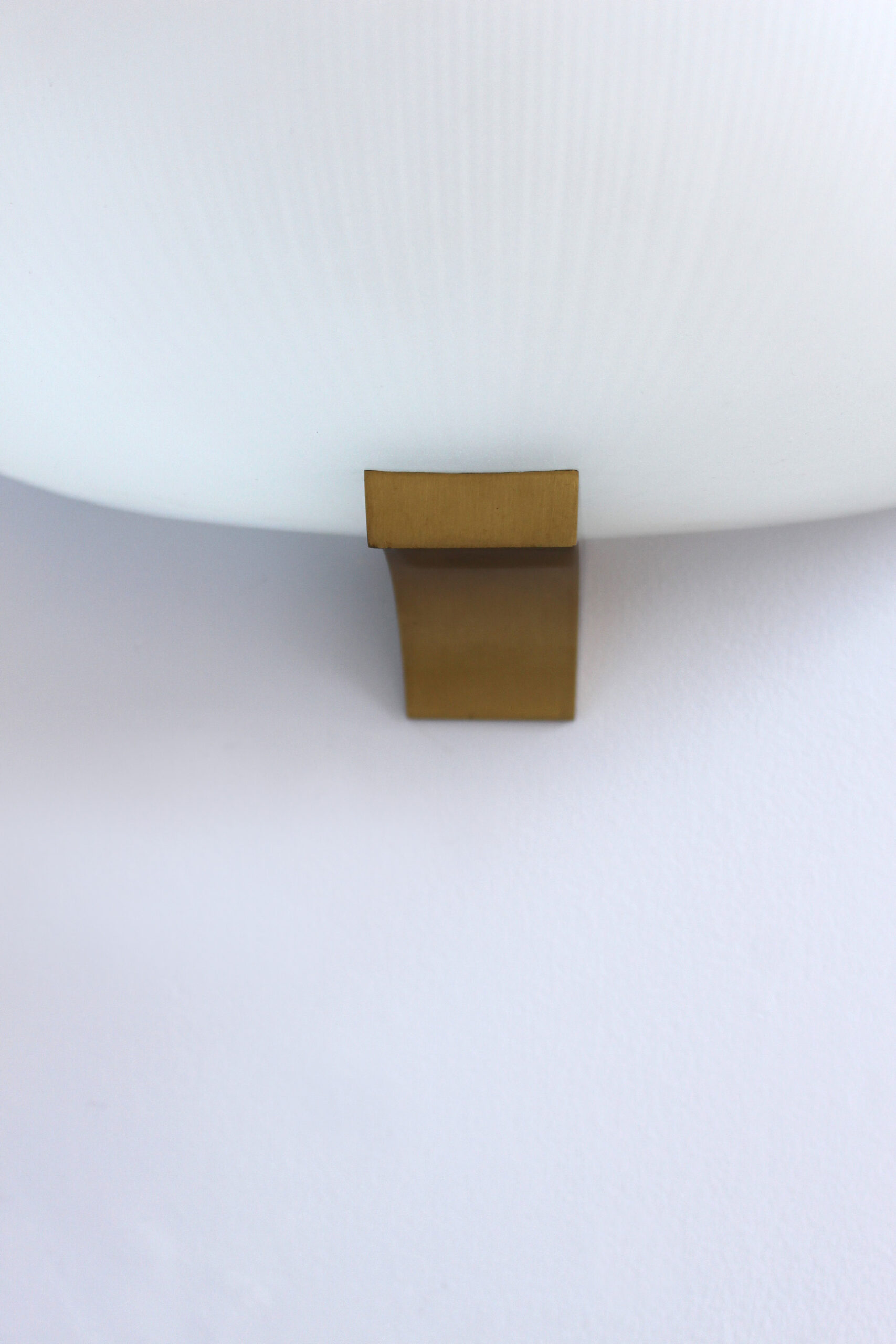 Pair of Fine French Art Deco Glass and Bronze Sconces by Jean Perzel - Image 12