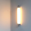Fine French Art Deco Chrome and Glass Sconce by Perzel