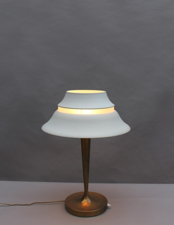 A Fine French Art Deco Table Lamp by Jean Perzel - Image 5