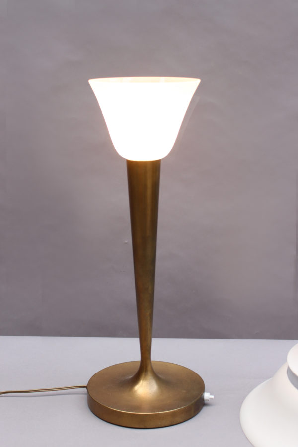 A Fine French Art Deco Table Lamp by Jean Perzel - Image 9