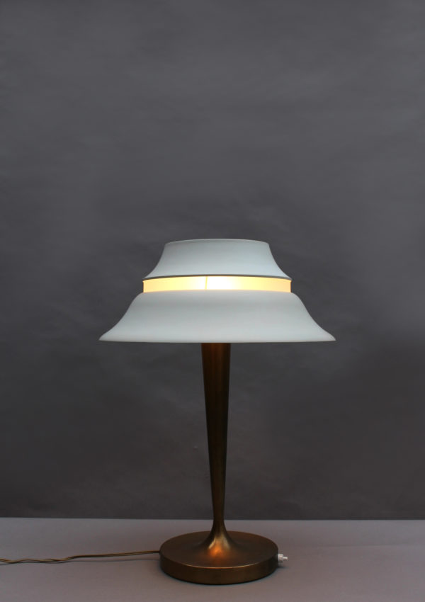 A Fine French Art Deco Table Lamp by Jean Perzel - Image 3