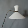 Fine French 1950s Adjustable Floor Lamp by Maison Lunel