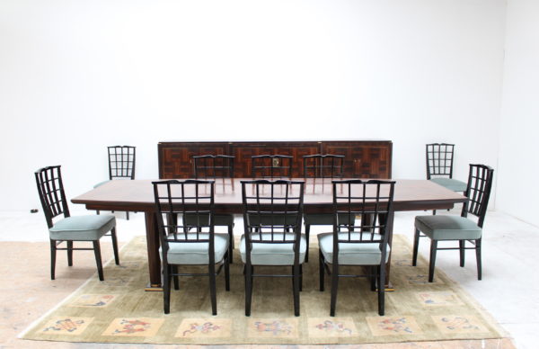 Fine French 1960s Dining Room Set by Dominique - Image 3