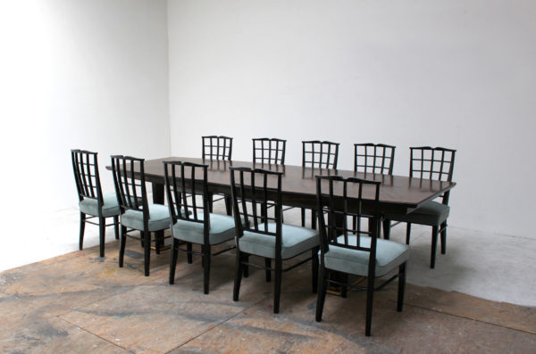 Fine French 1960s Dining Room Set by Dominique - Image 9