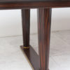 Large French Art Deco Macassar Ebony Table by Dominique
